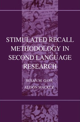 Stimulated Recall Methodology in Second Language Research