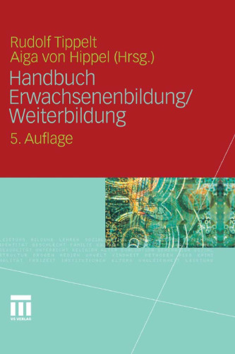 Handbuch Erwachsenenbildung Weiterbildung, 5. Auflage  