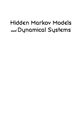 Hidden Markov models and dynamical systems