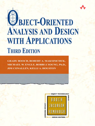 Object-oriented analysis and design with applications