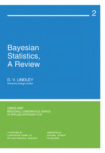 Bayesian statistics: a review