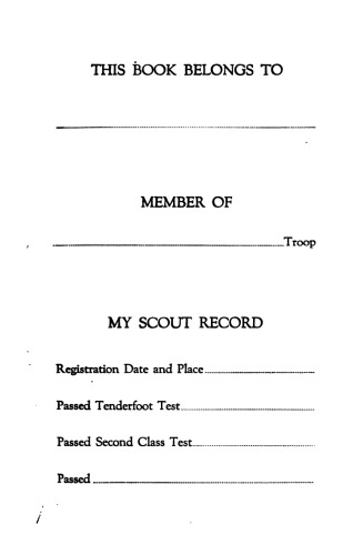 Official Handbook of The Girl Scouts  