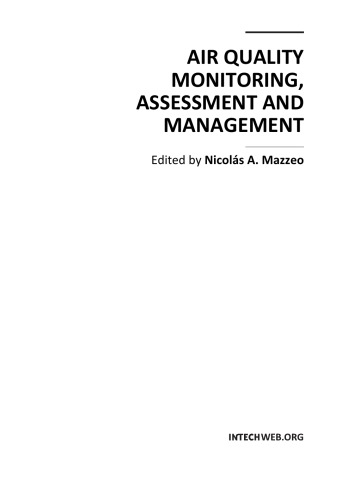 AIR QUALITY MONITORING, ASSESSMENT AND MANAGEMENT  