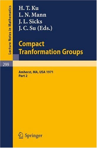 Proceedings of the 2nd Conference on Compact Transformation Groups