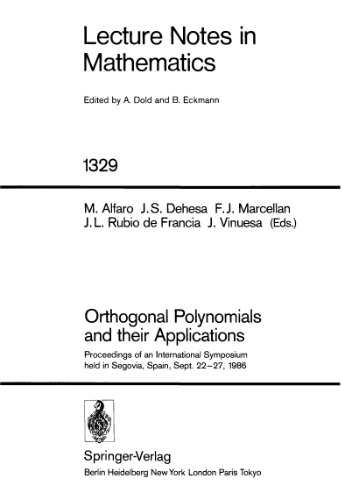 Orthogonal Polynomials and their Applications