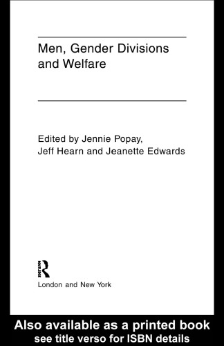 Men, Gender Divisions and Welfare  