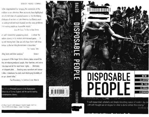 Disposable People: New Slavery in the Global Economy  