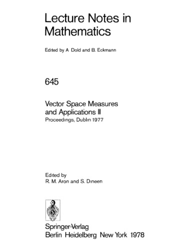 Vector Space Measures and Applications II