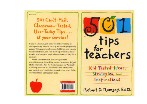 501 tips for teachers: kid-tested ideas, strategies, and inspirations  