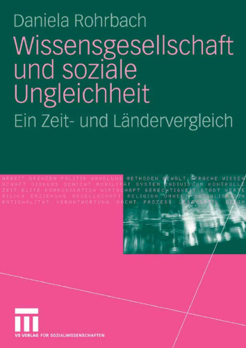 Wissensgesellschaft und soziale Ungleichheit: Ein Zeit- und Ländervergleich  