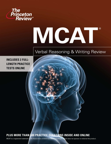 MCAT Verbal Reasoning & Writing Review (Graduate School Test Preparation)  