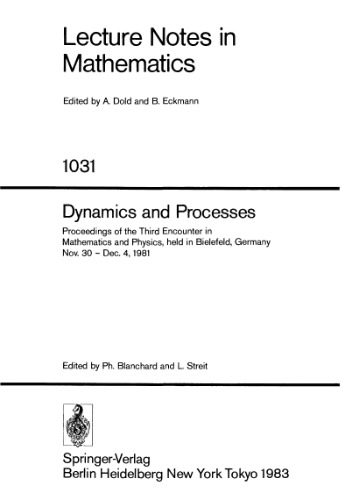 Dynamics and processes. Proc., Bielefeld, 1981