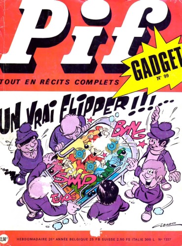 Pif Gadget  issue (99) 11 janvier