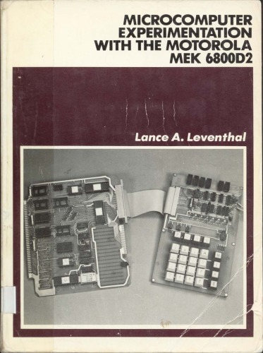 Microcomputer Experimentation with the Motorola MEK 6800 D2  