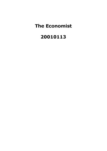 The Economist - 13 January 2001  