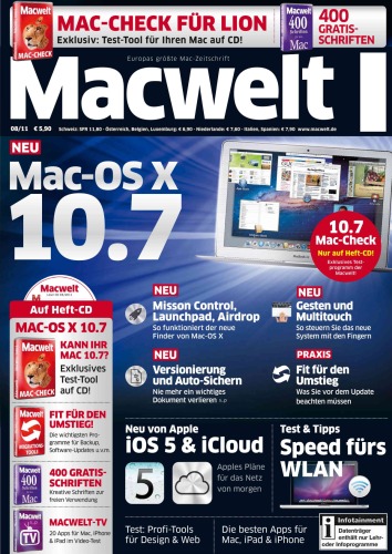 Macwelt 08-2011 (August 2011)  