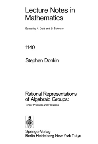 Rational Representations of Algebraic Groups