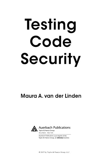 Testing Code Security  