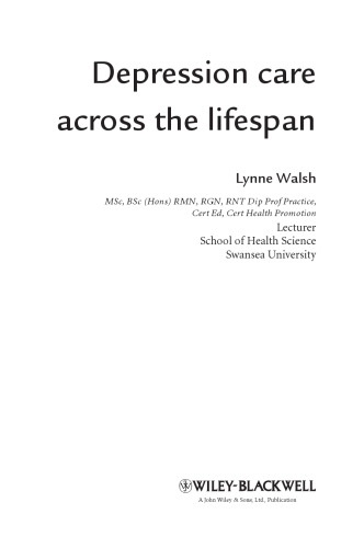 Depression Care Across the Lifespan  