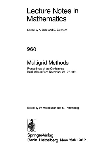 Multigrid Methods