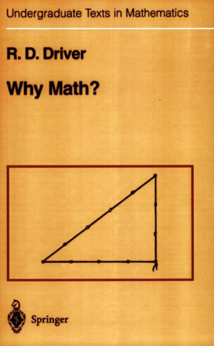 Why Math?  