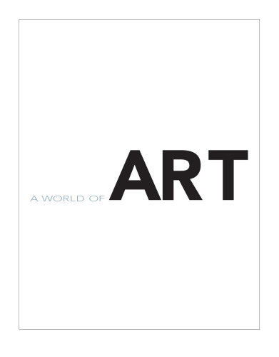 World of Art, A (6th Edition)  