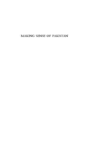 Making Sense of Pakistan (Columbia Hurst)  