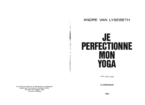 Je perfectionne mon yoga, 6e édition  