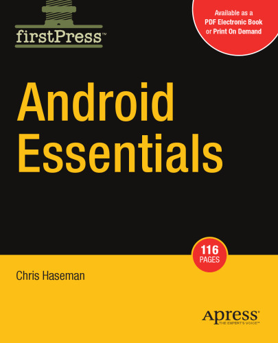 Android Essentials (Firstpress)  