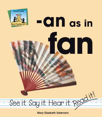 An As In Fan (Word Families Set 1)  