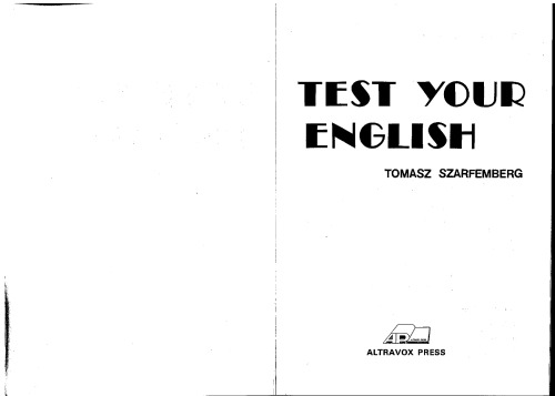 Test your English  