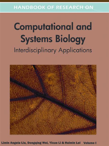 Handbook of Research on Computational and Systems Biology: Interdisciplinary Applications  