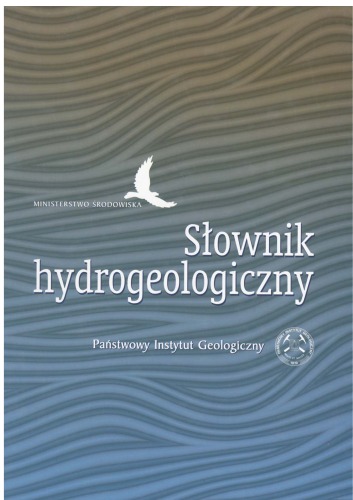 Słownik hydrogeologiczny  