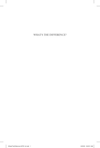 What's the Difference? (A Study Guide to the DVD Featuring John Piper): Manhood and Womanhood Defined According to the Bible (John Piper Small Group)