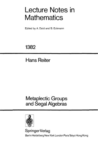 Metaplectic Groups and Segal Algebras