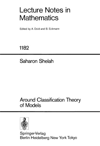 Around Classification Theory of Models