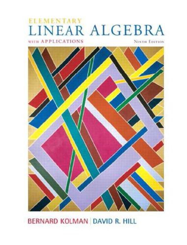 Elementary Linear Algebra with Applications (9th Edition)  