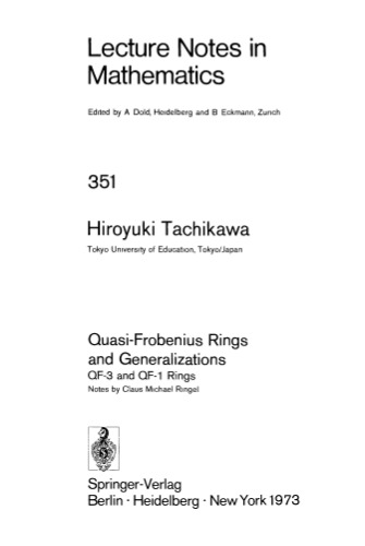 Quasi-Frobenius Rings and Generalizations QF-3 and QF-1 Rings