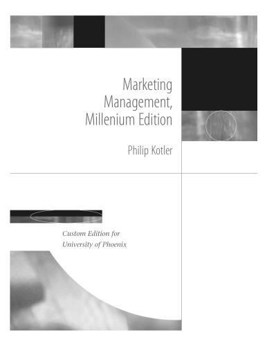 Kotler-Marketing Management Millenium Edition  