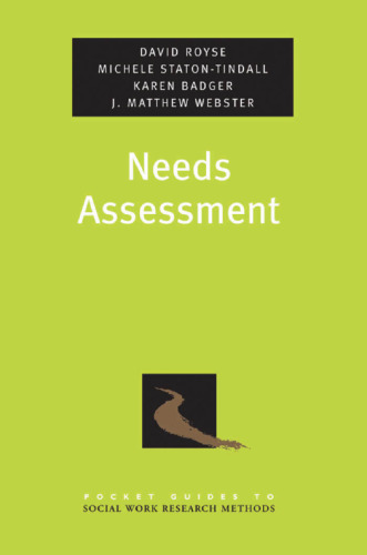 Needs assessment  