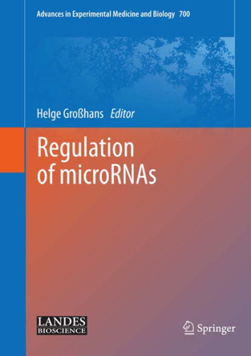 Regulation of microRNAs