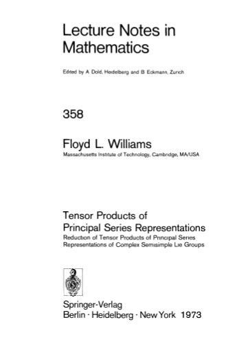 Tensor Products of Principal Series Representations