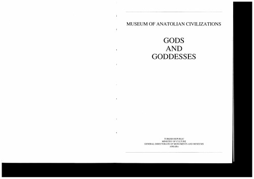 Gods and Goddesses (Museum of Anatolian Civilizations)  