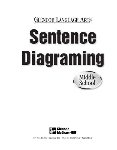 Sentence Diagramming : Middle School  