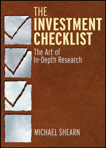 The Investment Checklist: The Art of In-Depth Research  