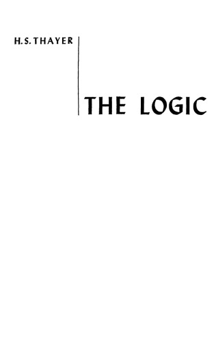 The logic of pragmatism: an examination of John Dewey's logic