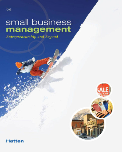 Small Business Management: Entrepreneurship and Beyond  