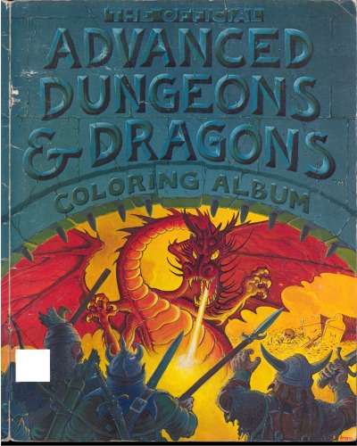 Official Advanced Dungeons and Dragons: Coloring Album