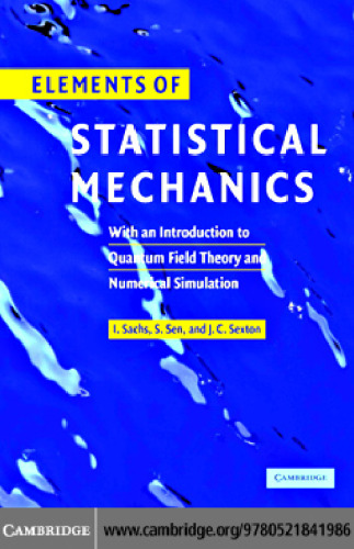 Elements of statistical mechanics