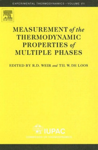 Measurement Thermodynamic Properties Multiple Phases